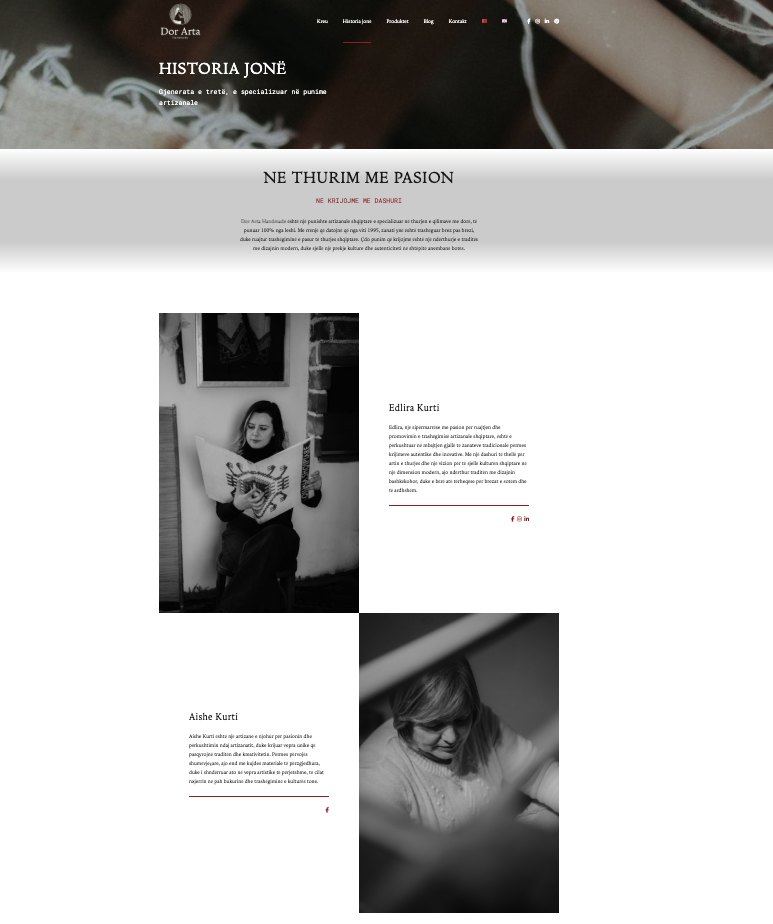Dorarta - Portfolio Showcase